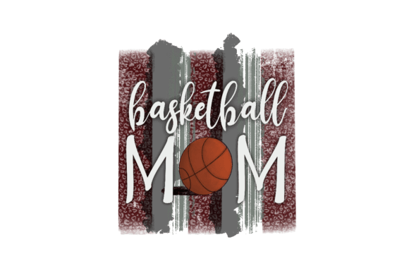 Basketball Mom Graphics for T-Shirt Designs