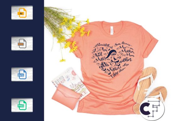 Best Mom Ever Mother's Day T-Shirt Design Graphics