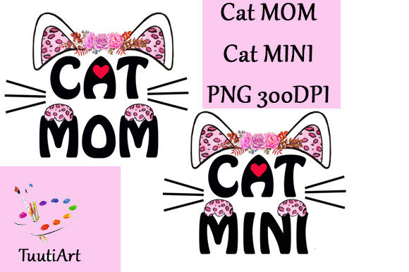 Cat Mom Mini: Graphics and Illustrations for Crafters