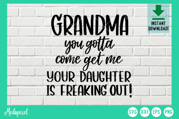 Grandma SVG: Graphics for T-Shirt Designs