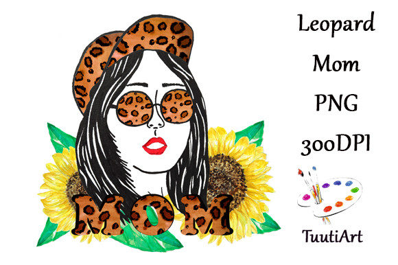 Leopard Mom Graphics & Illustrations Review