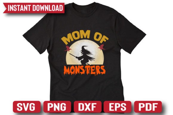 Mom of Mosters Graphics: T-Shirt Designs Review