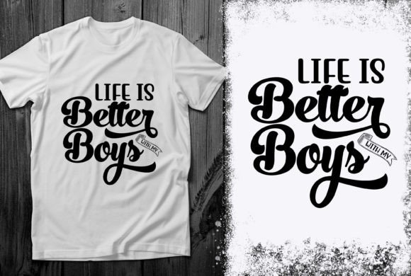 Mom Typographic T-Shirt Design Vector Graphics