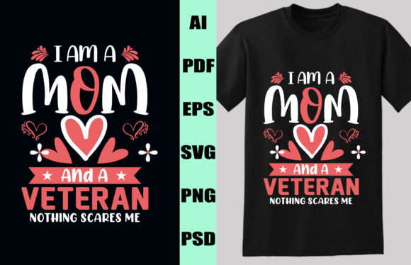 Reviewing the I AM a MOM and a VETERAN Design